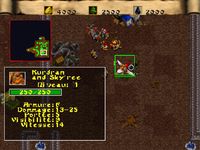 une photo d'Ã©cran de Warcraft 2 - The Dark Saga sur Sony Playstation